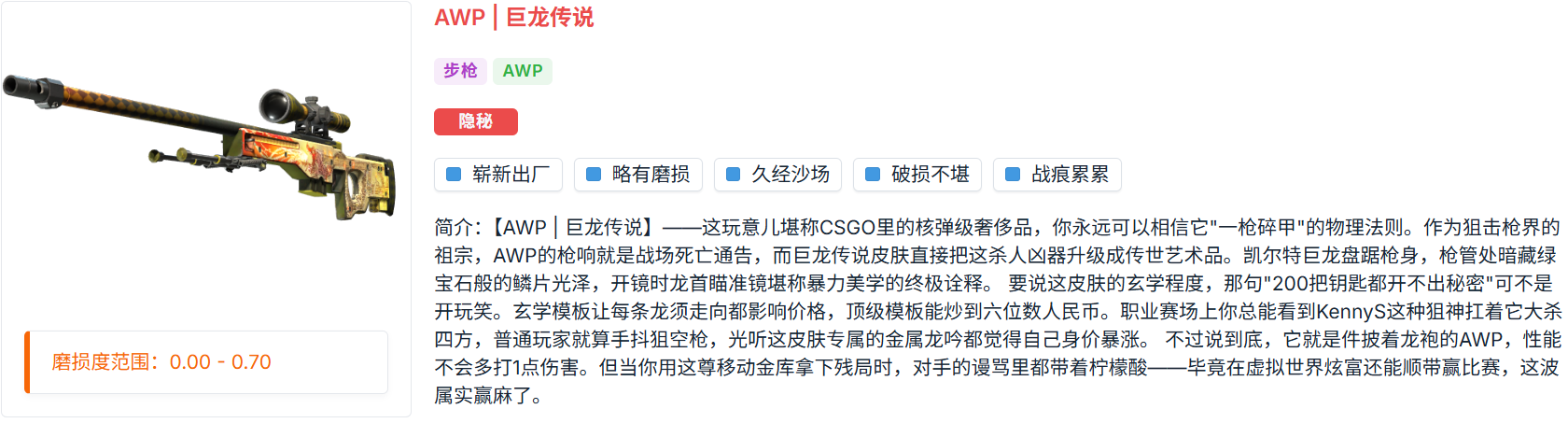这破箱子凭什么让我掏空钱包？古堡龙狙开箱实录