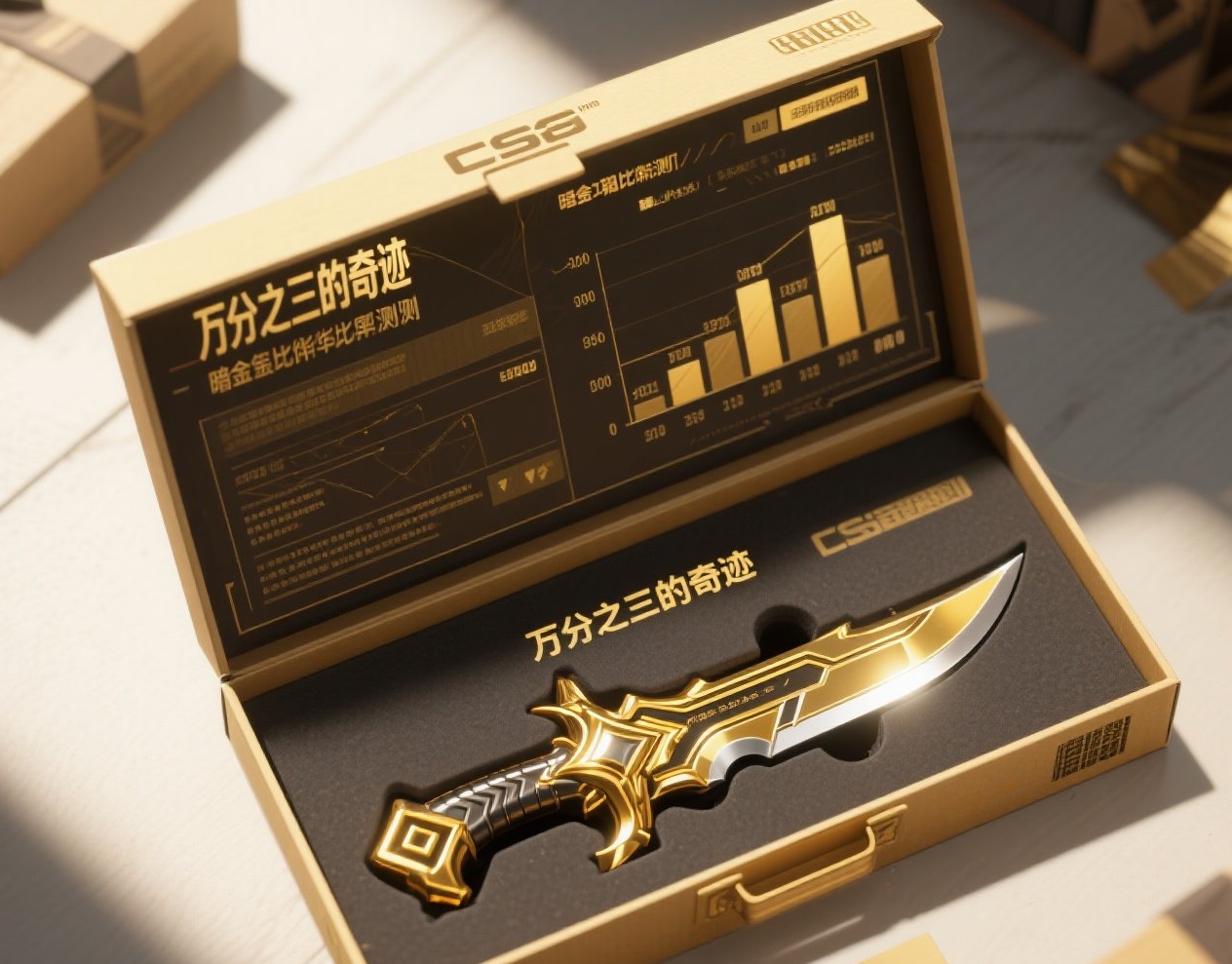 CSGO热身阶段开箱玄学：实测出金率提升技巧